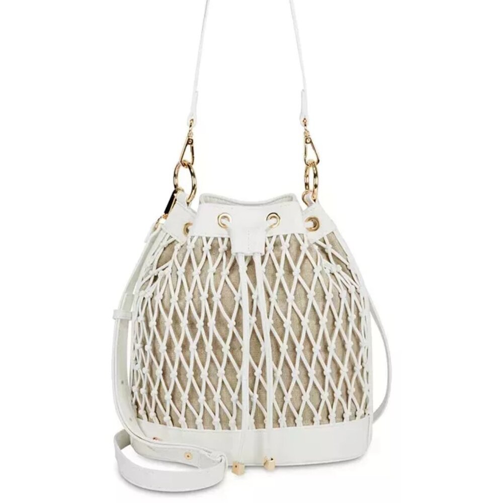 Inc Luci Drawstring Crossbody- Black